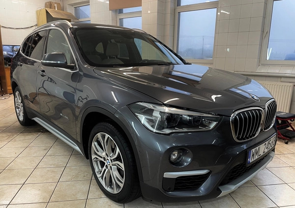 BMW X1 cena 86000 przebieg: 92000, rok produkcji 2016 z Mława małe 92